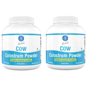 Aadvik Cow Colostrum Powder | Freeze Dried | 100g X 2 I 200 GMS