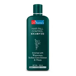 Dr Batra's Shampoo Enriched With Watercress Indian Cress extract and Thuja - (500 ml)