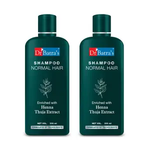 Dr Batra's Shampoo Enriched With - 200 ml (Pack of 2)