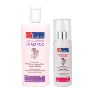 Dr Batra's Shampoo 200ml Conditioner 200 ml and Serum 125 ml (Pack of 3 Men and Women)