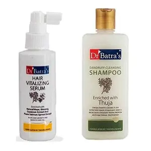 Dr Batra's Combo Of Hair Vitalizing Serum125 Ml And Shampoo 100 Ml