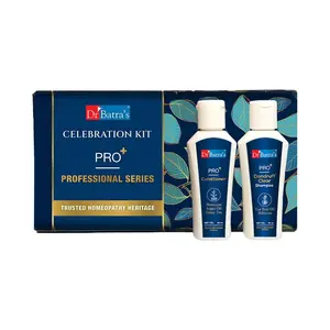 Dr Batra's Pro+ Dandruff Clear Shampoo & Conditioner Kit (PRO+ CELEBRATION KIT) - 50 ml Each