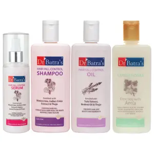 Dr Batra's Serum-125 ml Conditioner - 200 ml 200 ml and Shampoo - 200 ml and Oil