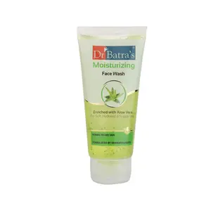 Dr Batra's Moisturizing Face Wash Enriched With Aloe Vera Soft Hydrated & Supple Skin - 50 gm