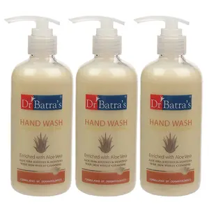 Dr Batra's Hand Wash|Aloe Vera| (300 ml (Pack of 3))