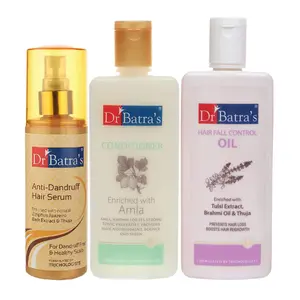 Dr Batra's Hair Serum Conditioner - 200 ml and Oil- 200 ml