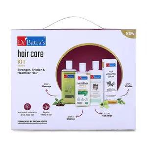 Dr Batra's Hair Care Kit Stronger Shinier & Healthier Hair - 715 ml