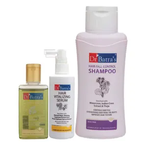 Dr Batra's Hair Vitalizing Serum 125 ml Shampoo - 500 ml and Hair Oil - 100 ml