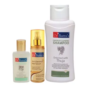 Dr Batra's Hair Serum Conditioner - 100 ml and Dandruff Cleansing Shampoo - 500 ml