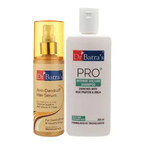 Dr Batra's Hair Serum and Pro+ Intense Volume Shampoo - 200 ml