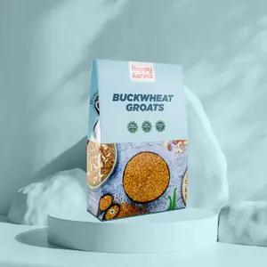 Happy Karma Buckwheat Groats 650g| Kuttu Giri | Gluten Free | Healthy food |
