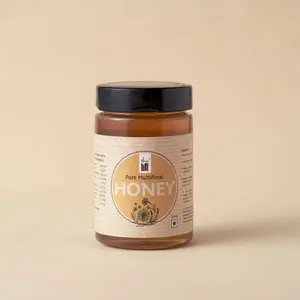 Isha Life Pure Multi Floral Honey, 500gm. Processed and filtered