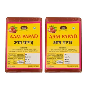 Food Essential Strawberry Aampapad 400 gm. (Pack of 2) 200 gm. each