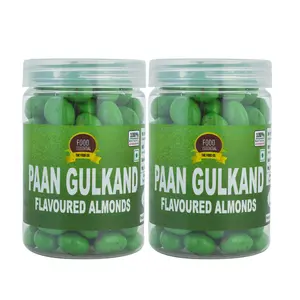 Food Essential Paan-Flavoured Almonds [All Premium Quality] 700 gm. Pack of 2 (350 gm. each)