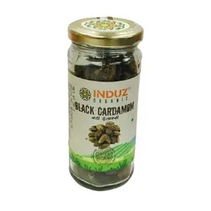 Induz Organic Black Cardamom 50 Gm