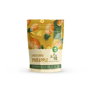 BonVie Freeze dried fruits mix | Healthy Snacks | No added Sugar, No Prevervatives (Pineapple) - 20 Gm.