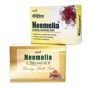 MPIL Neemelia Herbal Bathing Bar (Buy 4 get 1 Free)