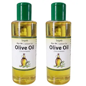 Tansukh Olive Oil for Skin & Baby Massage | for Hair Oil Extra Virgin Olive Oil | Pack of 2-100 ml X 2 = 200 ml
