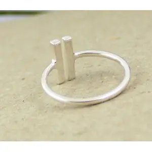 Saasvijewels Designer Silver Ring, Plain Silver Ring, Funky Ring, Gold Ring, 925 Silver ring, Wedding Band Promise Engagement Ring Simple Minimalist Ring