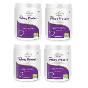 100% Whey Protein for Fitness and Strength 400 gms - Pack of 4