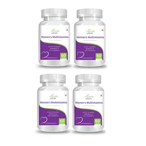 nature's velvet Lifecare Women's Multi Vitamins 60 Tablets - Pack of 4