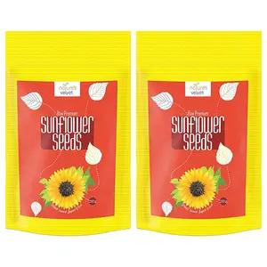 nature's velvet Sunflower Seeds Raw and Premium 250g - Pack of 2