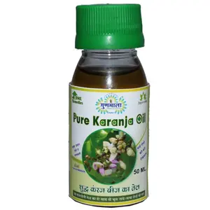 karanj seed oil for skin karanja sunscreen ka tel pure pongame pongamia pinnata seeds hair growth joint pain 50 ml. bottel packqty.- pack of 1