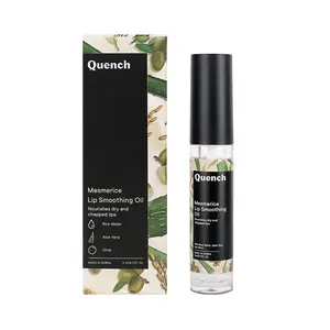 Quench Botanics Mesmerice Lip Smoothing Oil (Clear) | Korean Skin care for Brightening Dry Chapped lips and smooth Non-sticky coat Moisture boost Hydrates & Moisturises 5ml