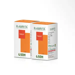 SDH Naturals R- Amrita Tablets Pack of 60 Tablets For Rheumatoid arthritis Combo of 2 pack