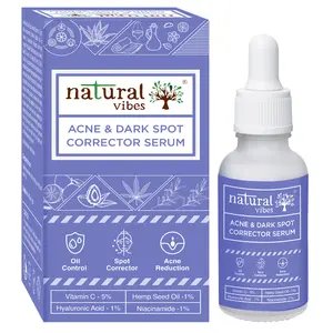 Natural Vibes Face Serum with Vitamin C  30 ml 