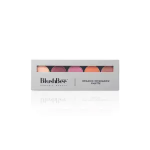 BlushBee Organic Eyeshadow Palette (5 shades), Gala Ombre - 11.5 Gms.