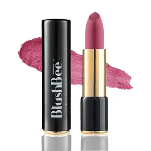 BlushBee Lip Nourishing Organic Vegan Lipstick, Mystic Mauve - 4.2 Gms.