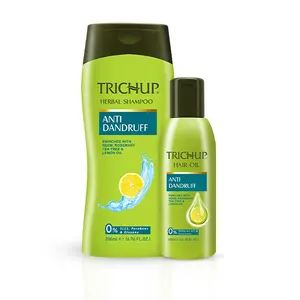 Trichup Anti-Dandruff Kit (Anti-Dandruff Oil (100ml) Anti-Dandruff Shampoo (200ml) (PACK OF 2)