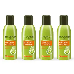 Trichup Hair Fall Control Herbal Hair Oil (200 ml x 4) (Pack of 4)