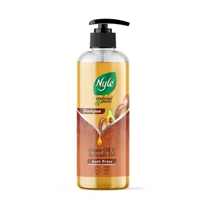 Nyle Natural & Pure Shampoo For Frizz Free Hair With Goodness Of Argan Oil & Avocado Oil For Men & Women No Paraben And No Sulphate 300ml