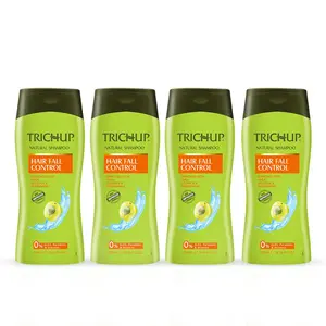 Trichup Hair Fall Control Herbal Hair Shampoo (200 ml x 4) (Pack of 4)