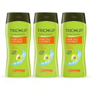 Trichup Hair Fall Control Herbal Hair Shampoo 200ml (Pack of 3)