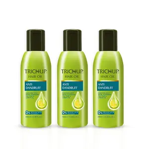Trichup Anti-Dandruff Hair Oil - Enriched with Neem Lemon Rosemary & Tea Tree Oil - Help to Prevent Flakes and Dry Scalp -100ml (Pack of 3)