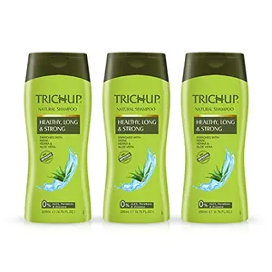 Trichup Healthy Long and Strong Herbal Hair Shampoo 200ml (Pack of 3)