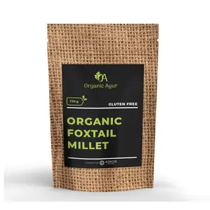 Kokos Natural Organic Ayur Foxtail Millet 750g, Certified Organic