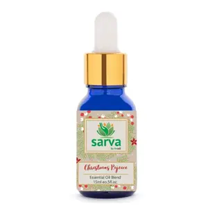 SARVA by Anadi 100% Pure Natural Christmas Rejoice Essential Oil With Blend Of Orange Clove | Diffuser Oil For Relax Calm Mood Natural Homely Fragrance Pure Aromatherapy (15 ML)
