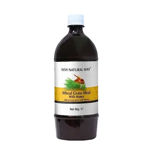 NEW NATURAL WAY Wheatgrass Meal Juice with Honey 1000 Ml