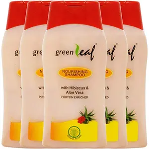 Green Leaf Nourshing Shampoo 220ML Each Pack of 5