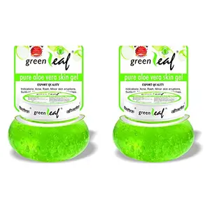 Green Leaf Pure Aloe Vera Skin Gel 500G ( Pack Of 2 )