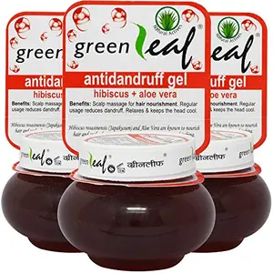 Green Leaf Antidandruff Gel 120GM Each Pack of 3