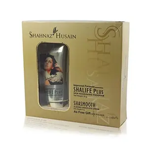 Shahnaz Husain Shalife Plus Skin Nourishing Program 60 g with Free Shasmooth Almond Eye Cream 10 g
