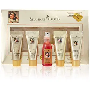 Shahnaz Husain Gold Facial Kit (Mini) 40g+15 ml