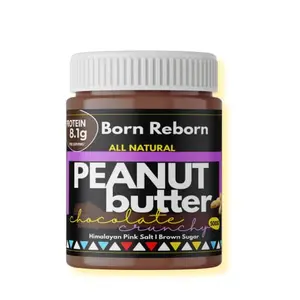 Born Reborn Peanut Butter Chocolate Crunchy- 500gm 8.1g protein per serve