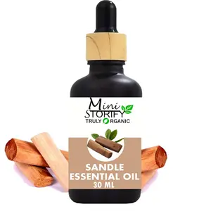 Mini Storify Truly Organic Sandalwood Essential Oil Chandan Oil Pure Therapeutic