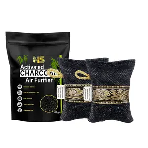 Mini Storify Truly Organic Non Electric Activated Charcoal Air Purifier Bag | Pack of 2 | 100g x2  Natural